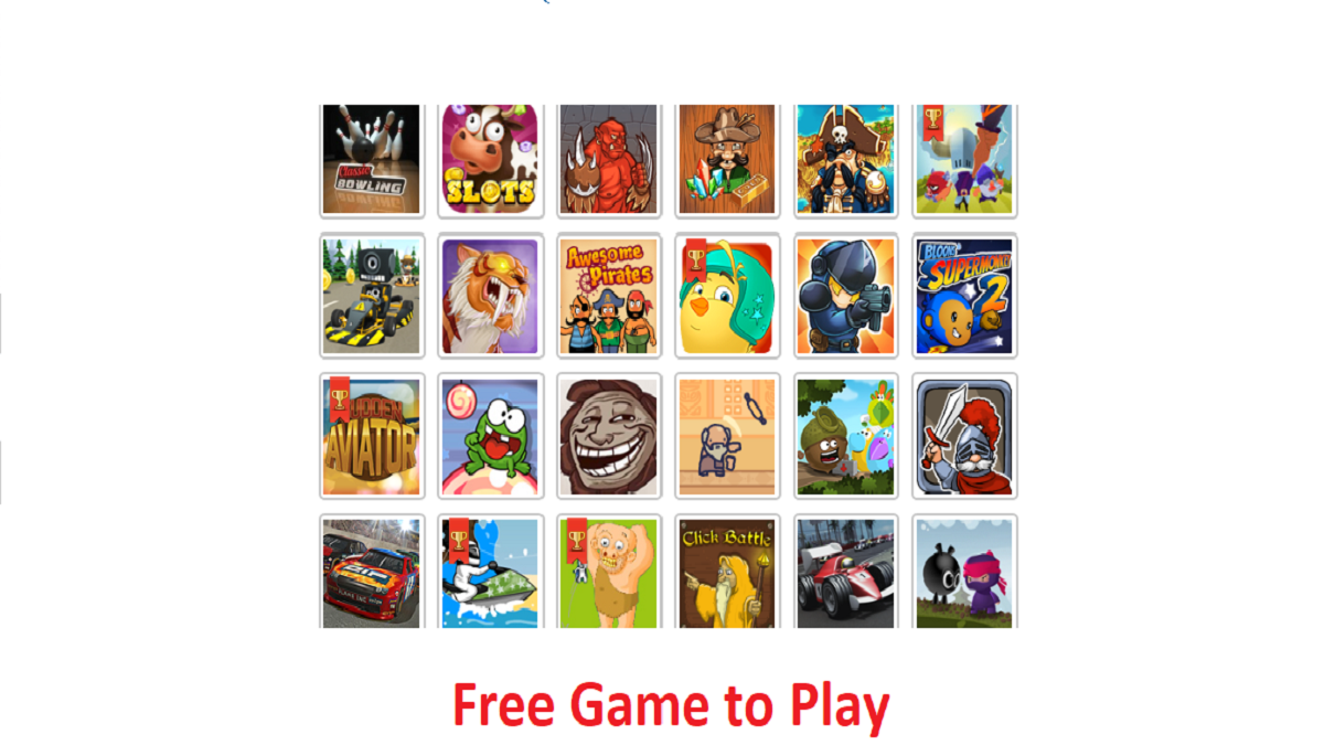 Free Games To Play in Online and Offline