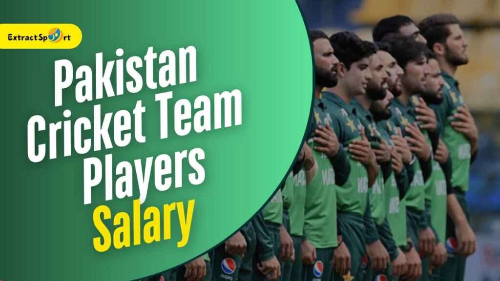 Pakistan Cricket Team Players Salary